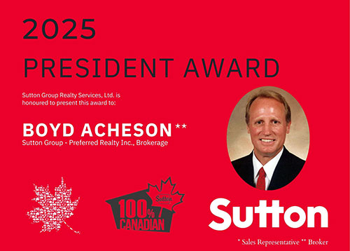 Boyd Acheson - 2025 President Award